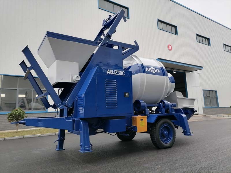 Diesel Concrete Pump Mixer 