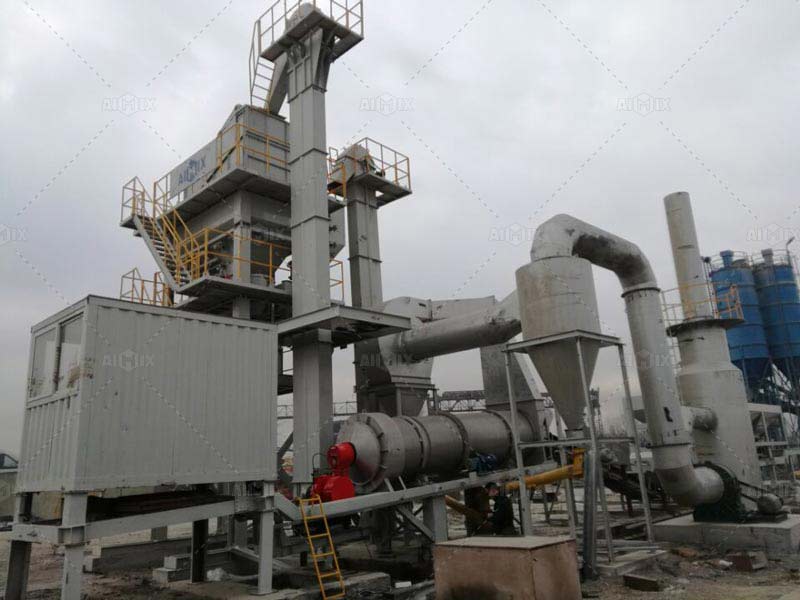 Mobile Asphalt Mixing Plant