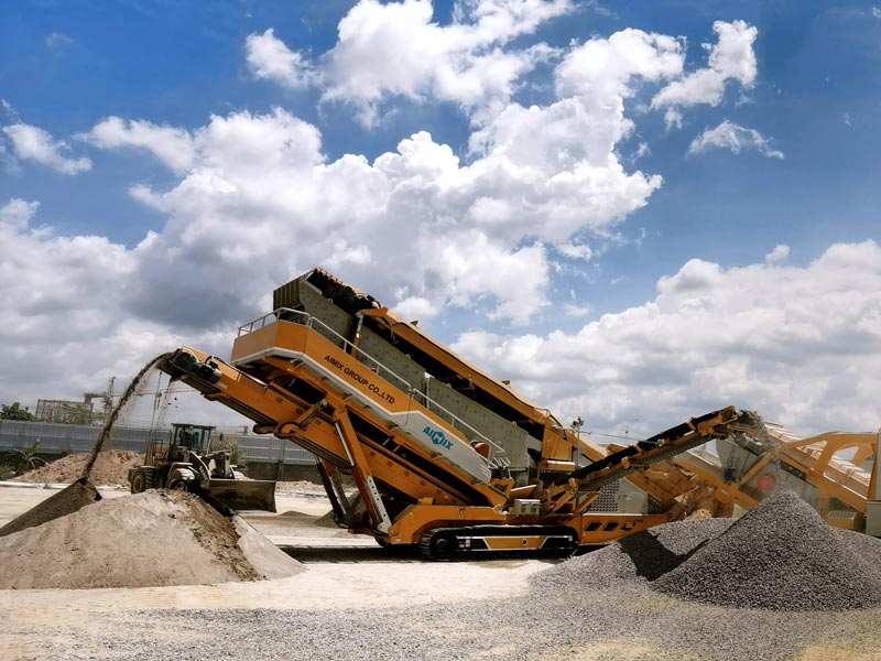 crawler tipe mesin crusher batu kapur mobile