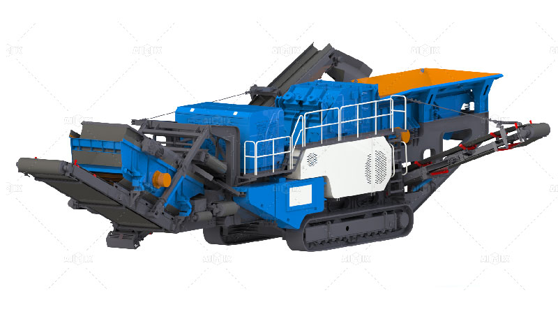Mobile Impact Crusher Plant