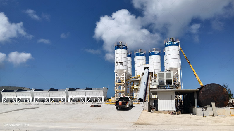 Ready-Mix Concrete Plant for Commercial Concrete Supply